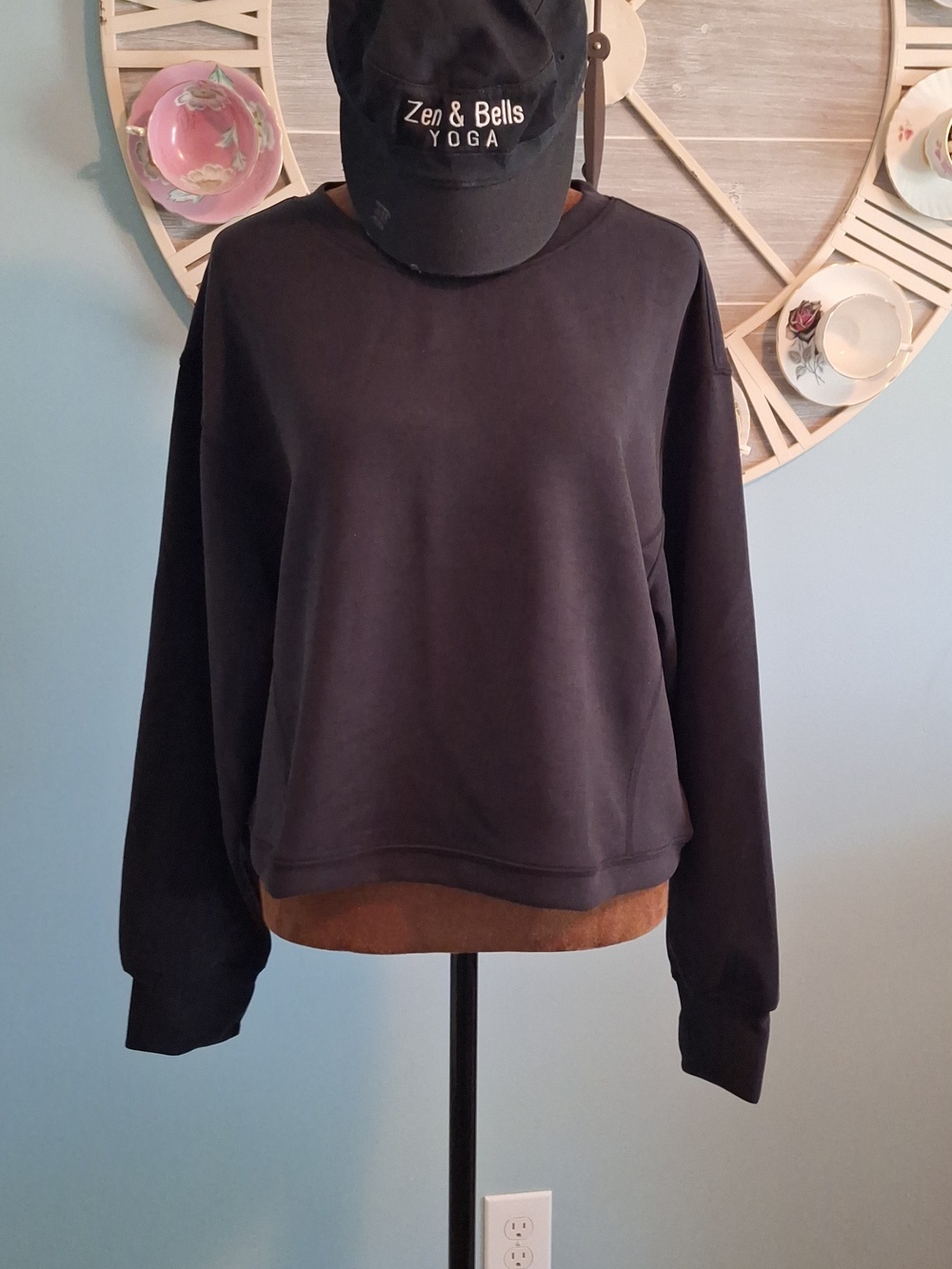 Colorfulkoala Cropped Scuba Sweatshirt